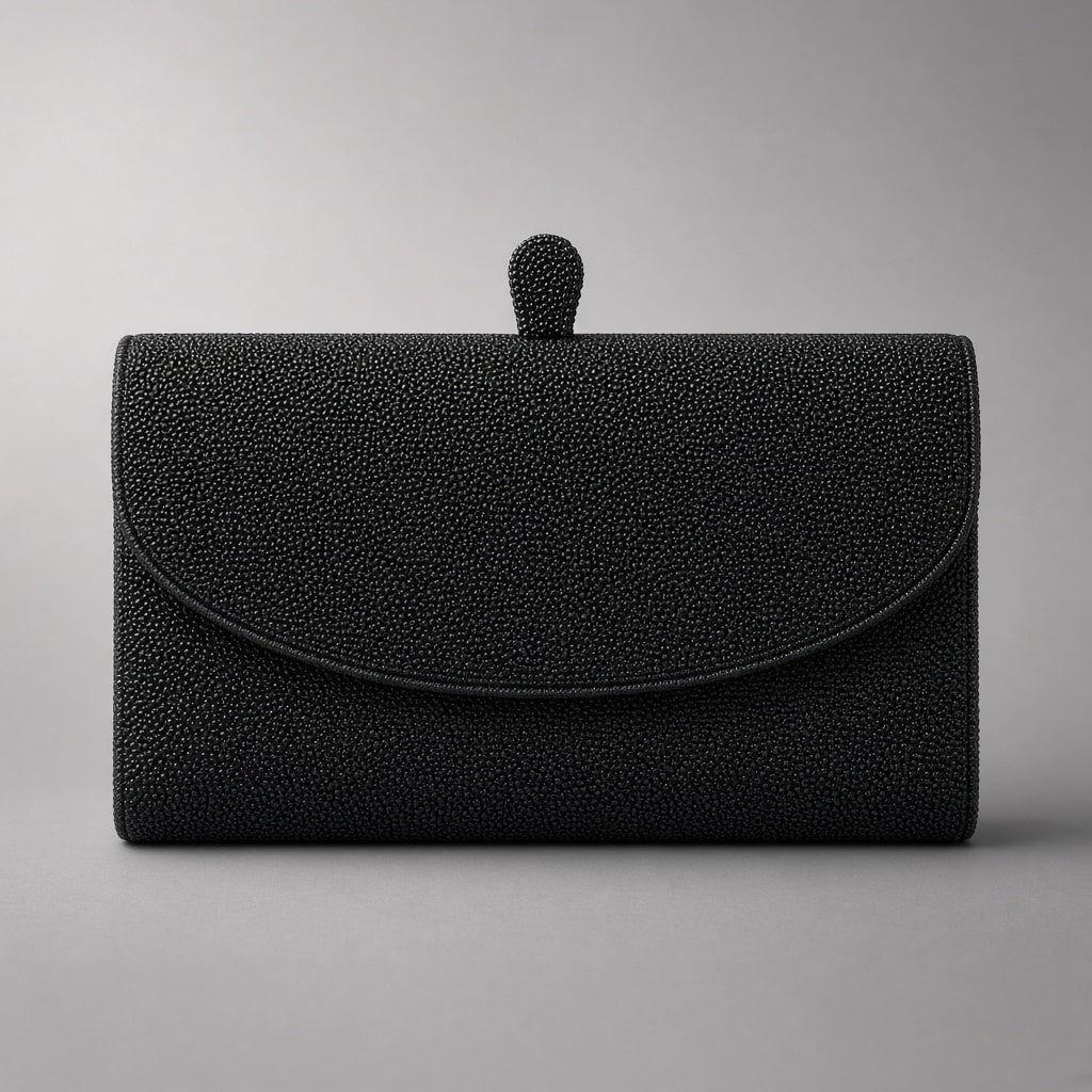 Beaded Clutch Bag view 1