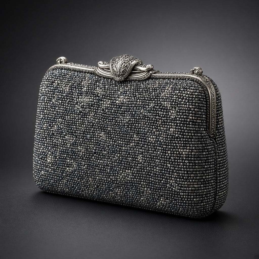 Beaded Clutch Bag view 2
