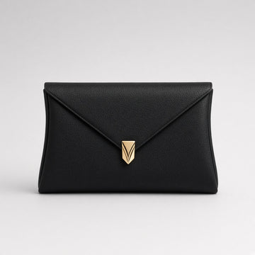 Black Evening Clutch Bag view 1