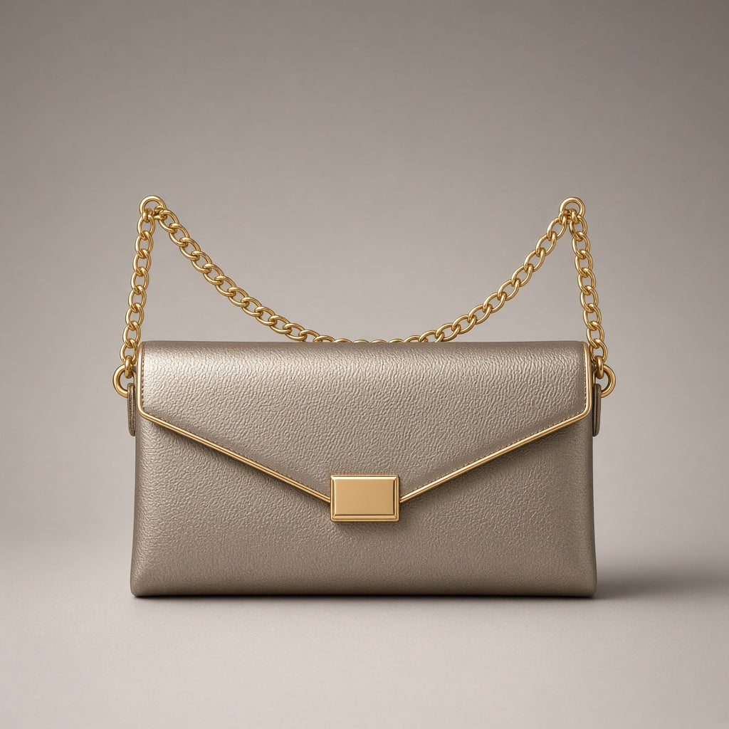 Chain Strap Clutch view 1