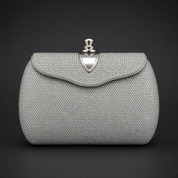 Rhinestone Evening Clutch view 1