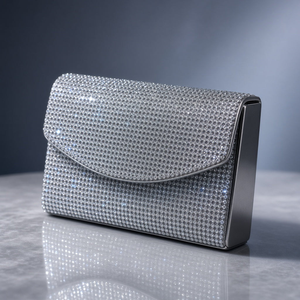 Rhinestone Evening Clutch view 2