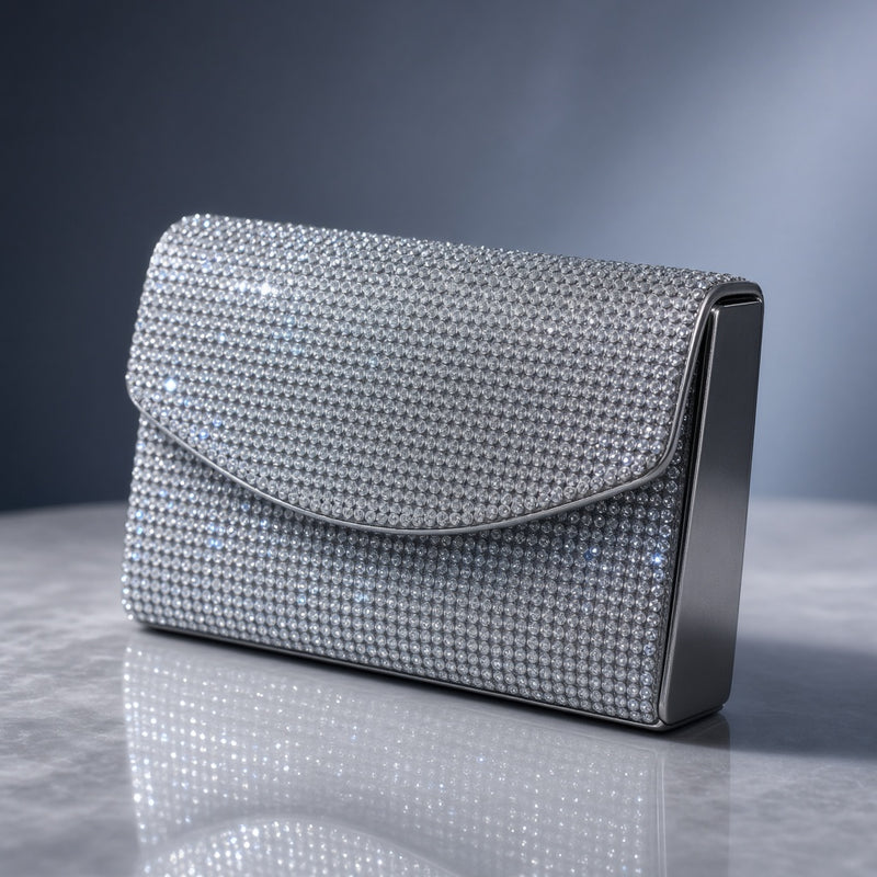 Rhinestone Evening Clutch