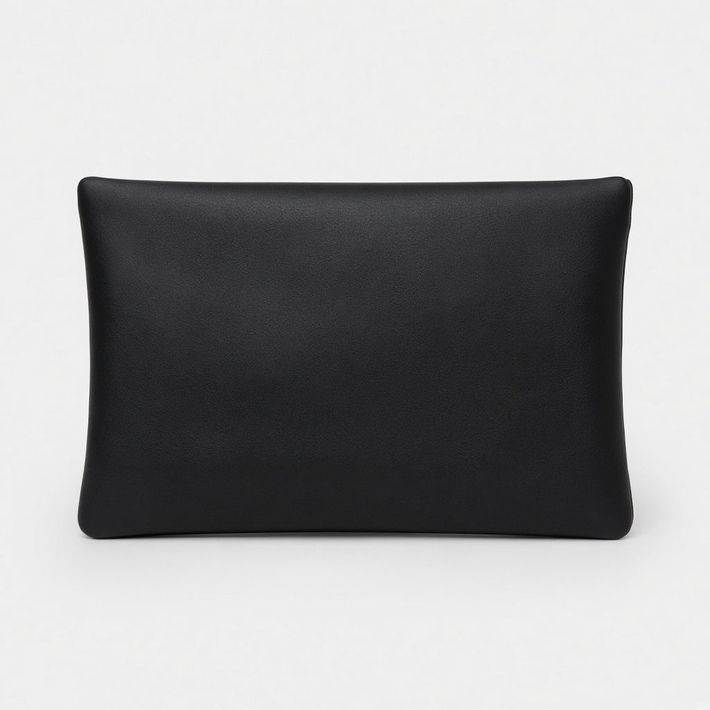 Vegan Leather Clutch Bag view 1